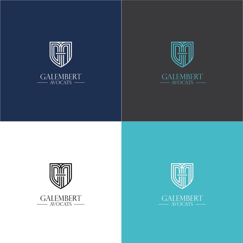 concept logo for galembert avocats
