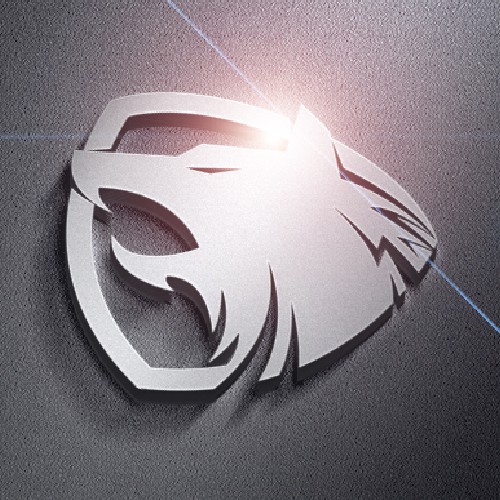 strong and modern look wolf for wolf pack