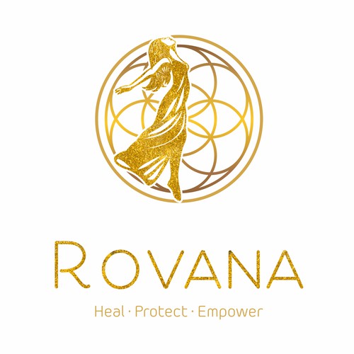 Luxury logo for Rovana