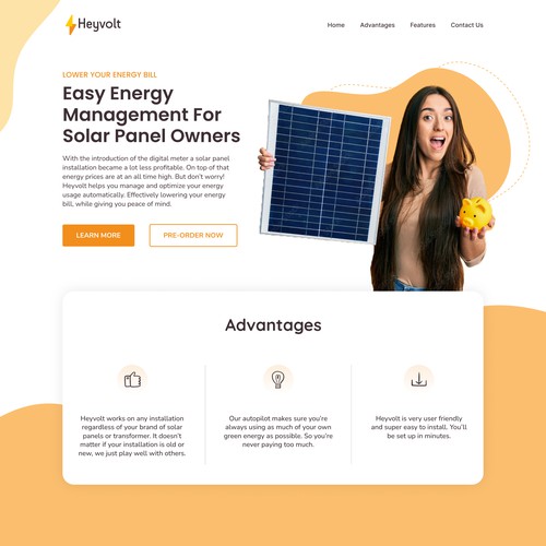 Solar Website Design