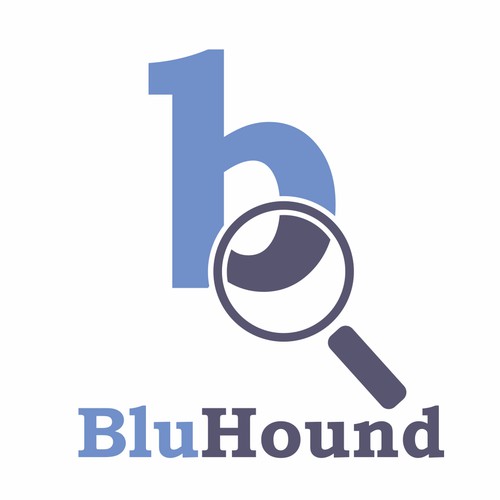 Blue + finder logo