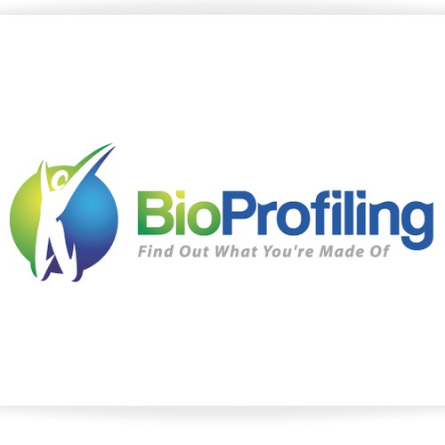 Create the next logo and business card for Bio Profiling