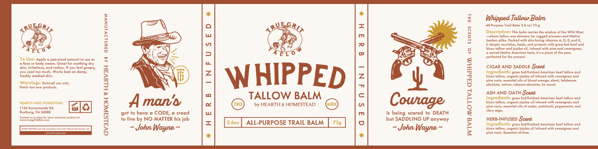 Packaging Design for John Wayne