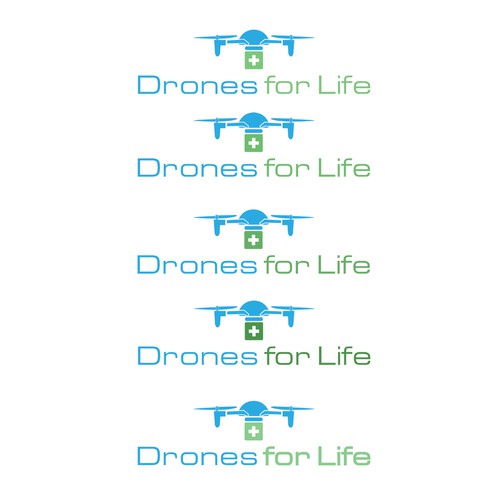 logo for drones for life