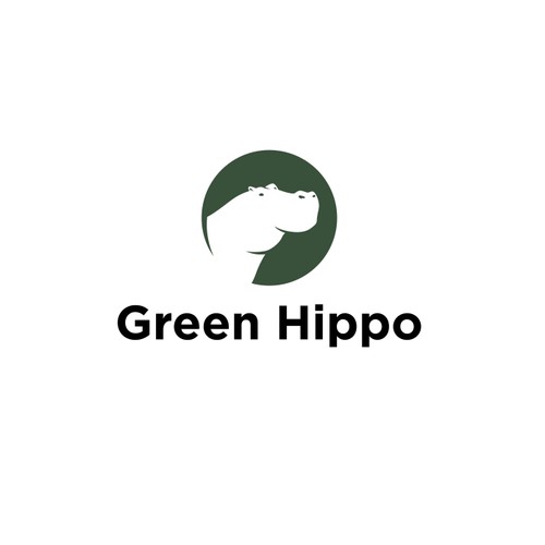 Hippo Logo for Green Hippo