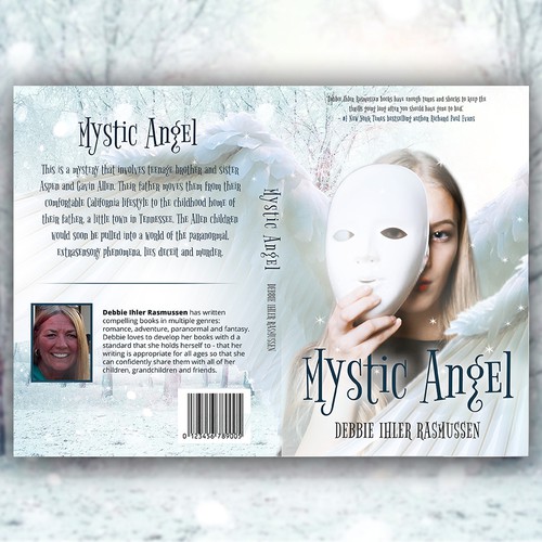 Mystery thriller book concept for Mystic Angel 