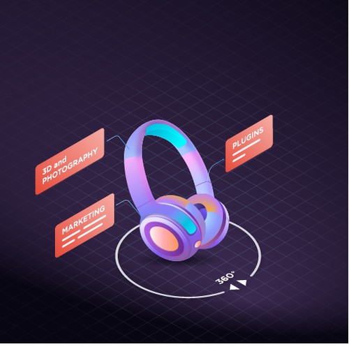 isometric headphone