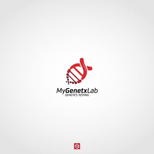 Logo for genetics testing laboratory