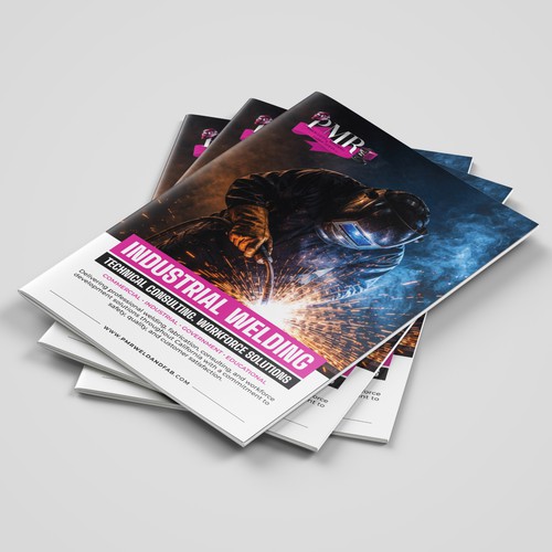 Industrial Welding & Fabrication Corporate Brochure Design