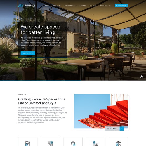 Tropical Js Website