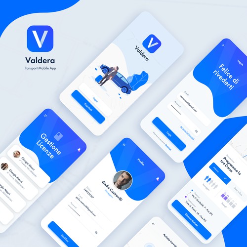 Transport app mobile