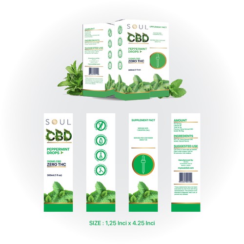 Packaging Design Soul CBD 2