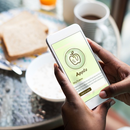Icons for healthy eating app