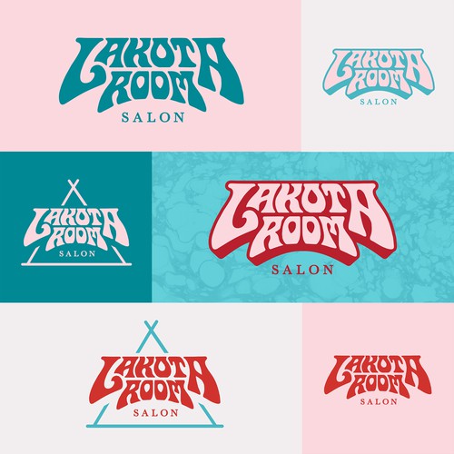 Logo concept for Lakota Room Salon