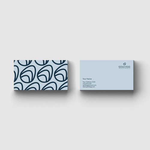 Logo design and business card for Gold Egg