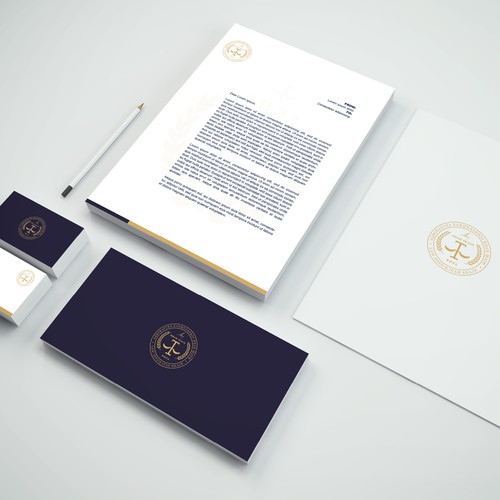 Law Office Logo Design / Brand Stationery