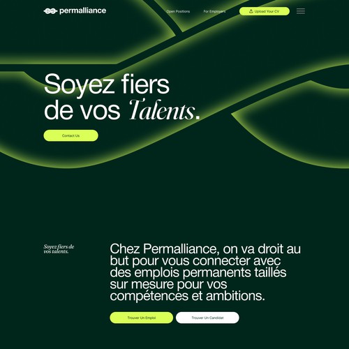 Modern Website for Talent Company | HR | Recruitment