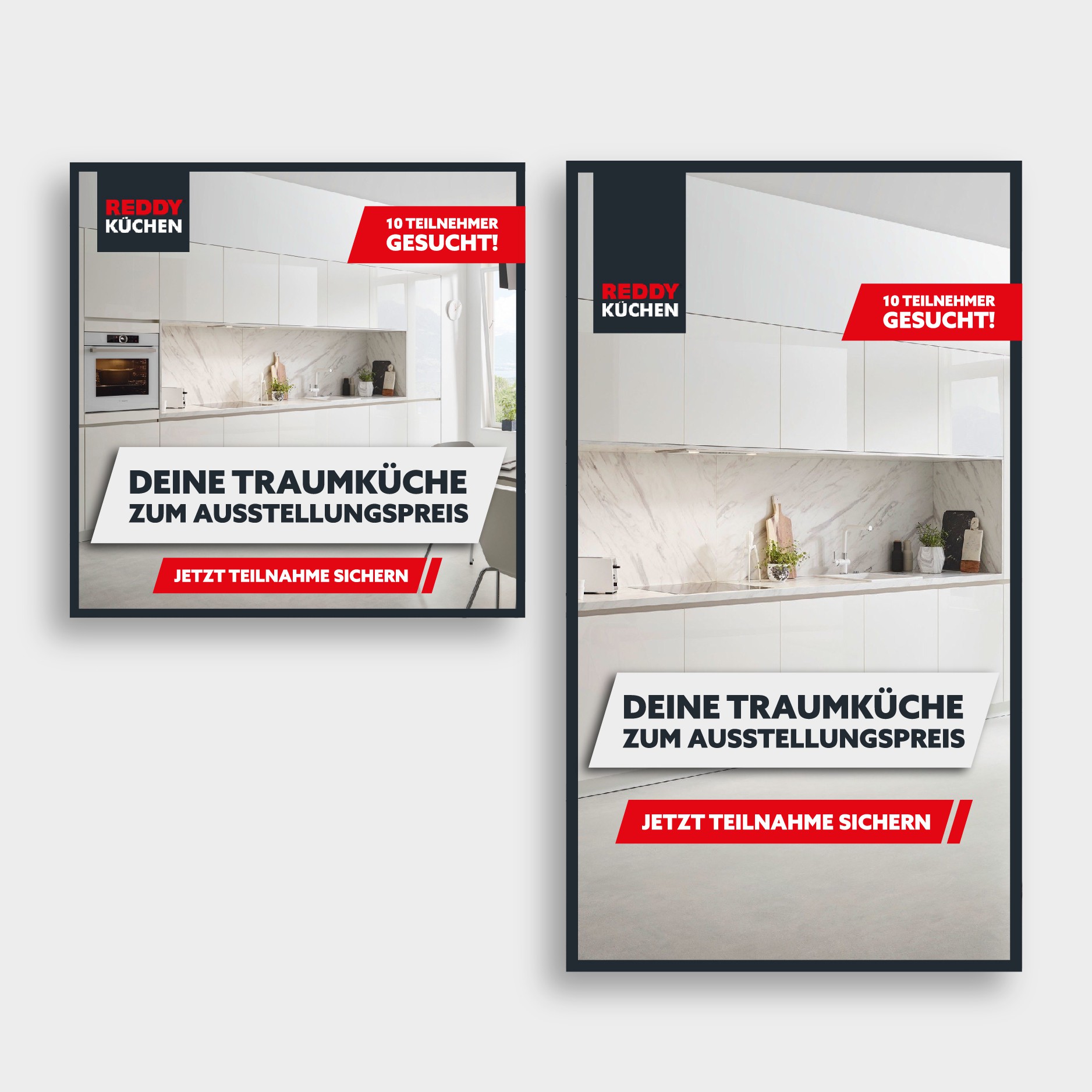 Create AD design for German kitchenstore