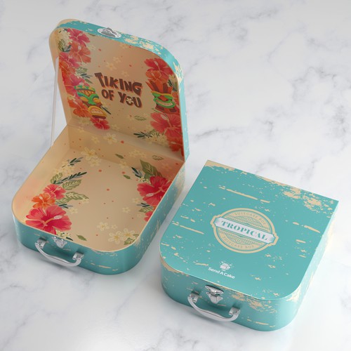 Suitcase Box from Send a Cake