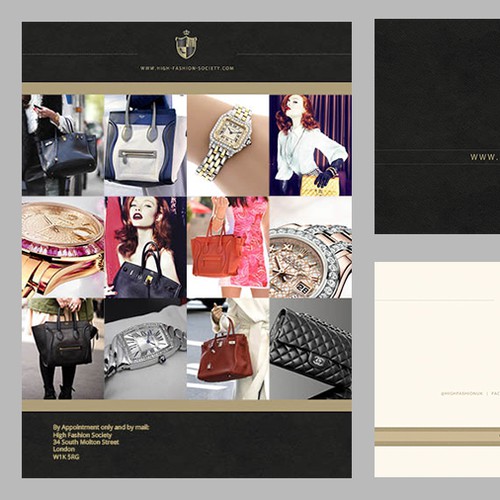 High Fashion Leaflet/Card/Flyer to attract SELLERS & Buyers