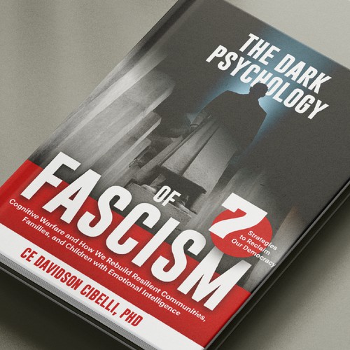 The Dark Psychology of Fascism ebook cover design