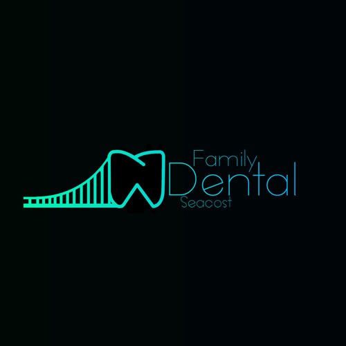 Logo for a Dental cabinet in gradient