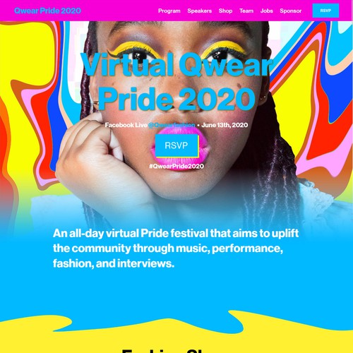 Virtual Qwear Pride 2020