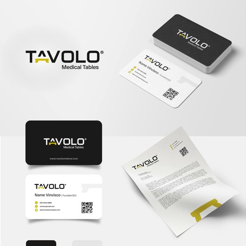 Logo for manufacturer of medical tables.-