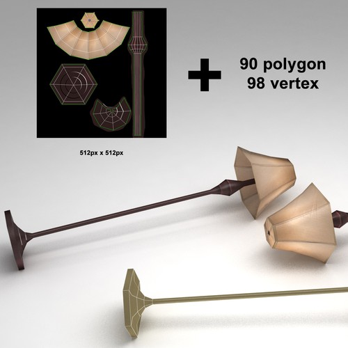 3D Weapons for Smash the School Mobile Game