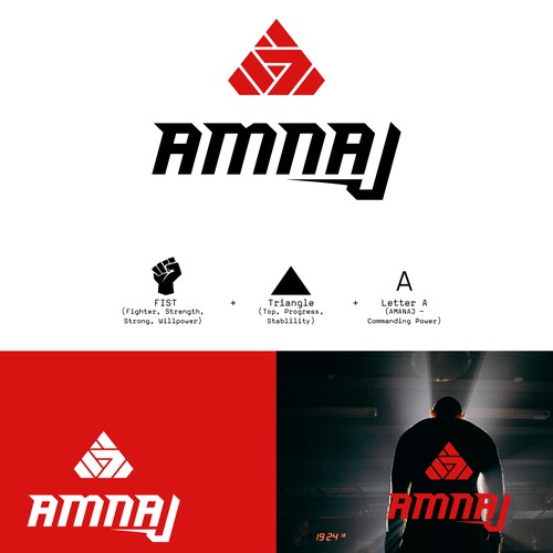 AMNAJ Branding Design