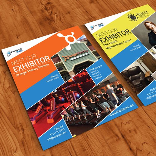 Event Flyer for Fit-Well Expo