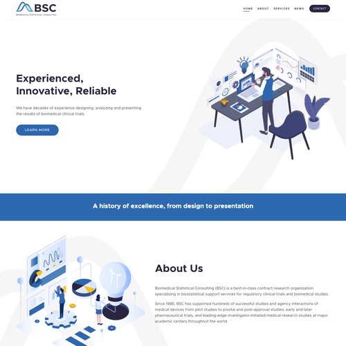 Innovative Professional Business Website Design
