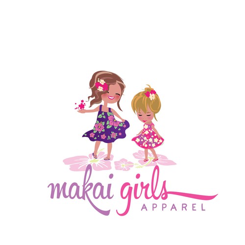 Hawaaian Dresses for Girls Logo