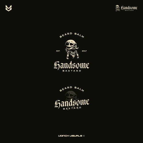 Logo design for Handsome Bastard