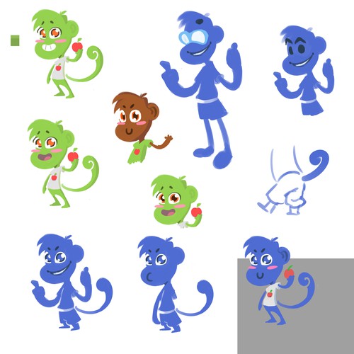 Mascot design consept for health product
