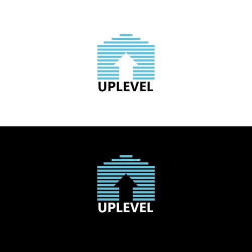 Simple logo for Real Estate company "Uplevel"