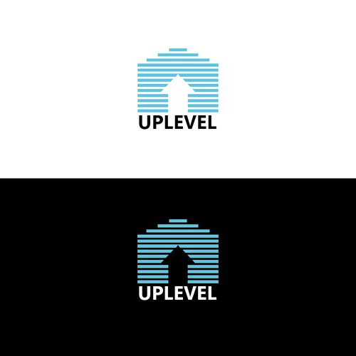 Simple logo for Real Estate company "Uplevel"