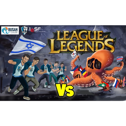 Concept For league of legends Team israel