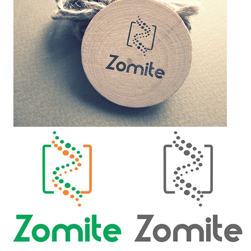 Create a stunning logo that captures the essence of Zomite and its ability to kill Ebola.