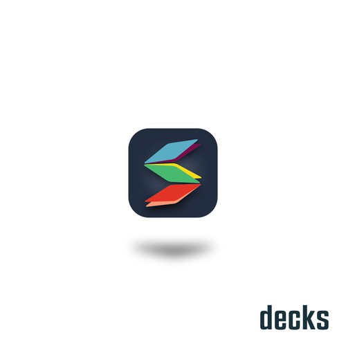 Logo for flash card learning app