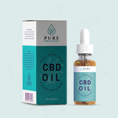 CBD Oil Packaging and Label Design