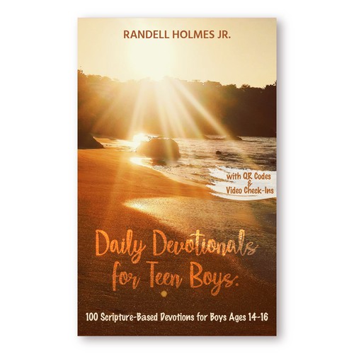 Cover design for daily devotionals book