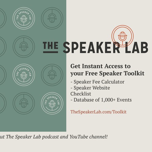 Simple postcard for TheSpeakerLab