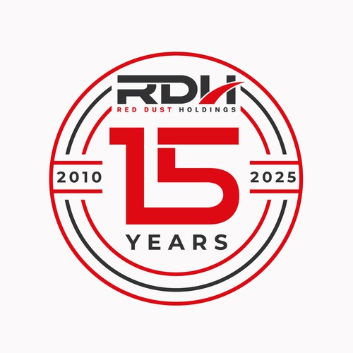 Anniversary logo design