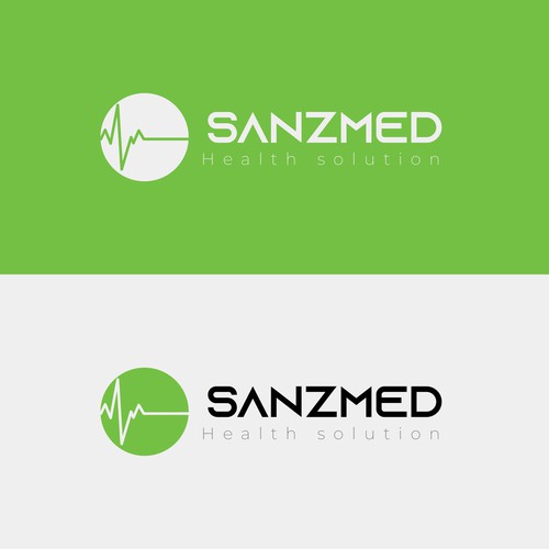 Sanzmed logo design 