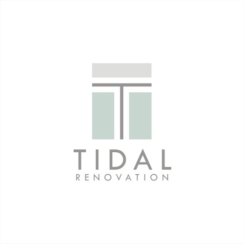 Minimal Coastal Inspiration Logo Design for renovation companyfor 