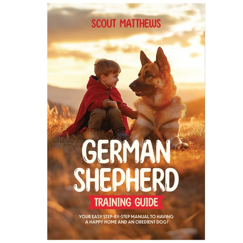 Book cover for German Shepherd Training Guide