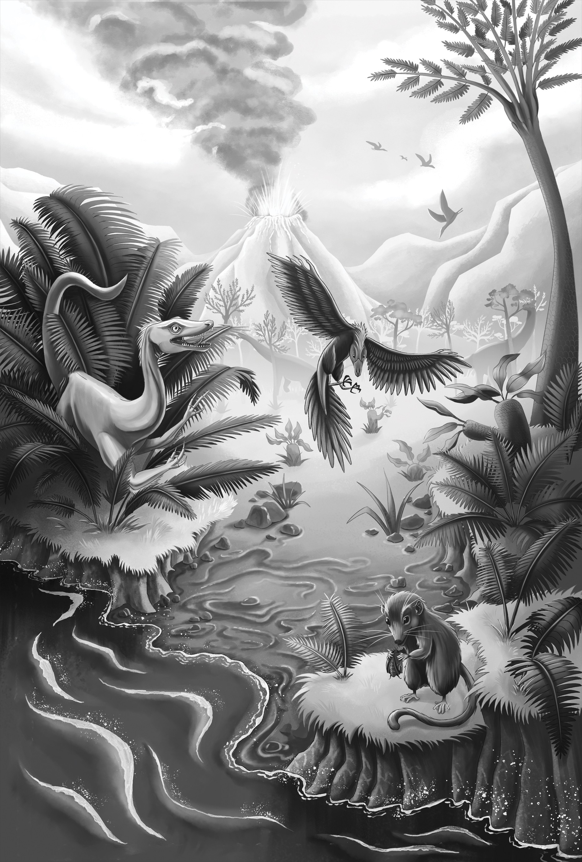 Book Illustration to appeal to children and teens imagination.