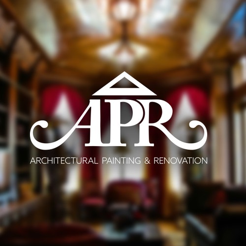 Modern logo that encapsulates elegant home decoration and architectural design.