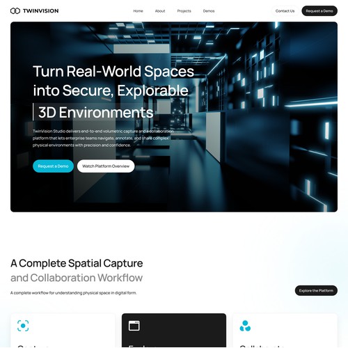 TwinVision Technology Website Design
